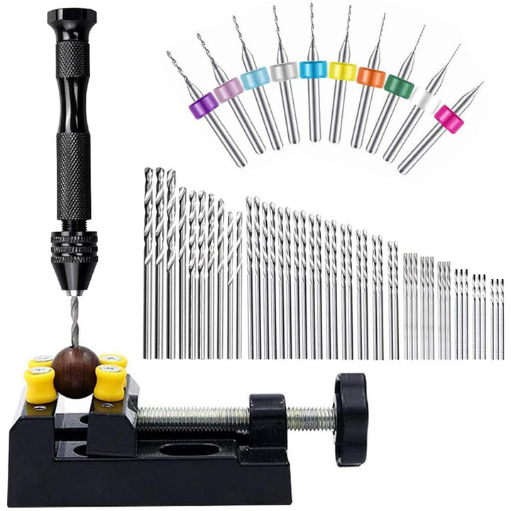 Portable Hand Drill, Miniature Drill Kit, Hobby Drill Set, Resin Drilling Tool, Manual Hobby Drill K