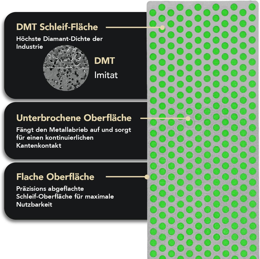 DMT Diamant-Schärfstein extrafein mit Hartholzbox, 15.2 cm / 6 Zoll, 1 Stück, W6E 15.2 cm / 6 Zoll E