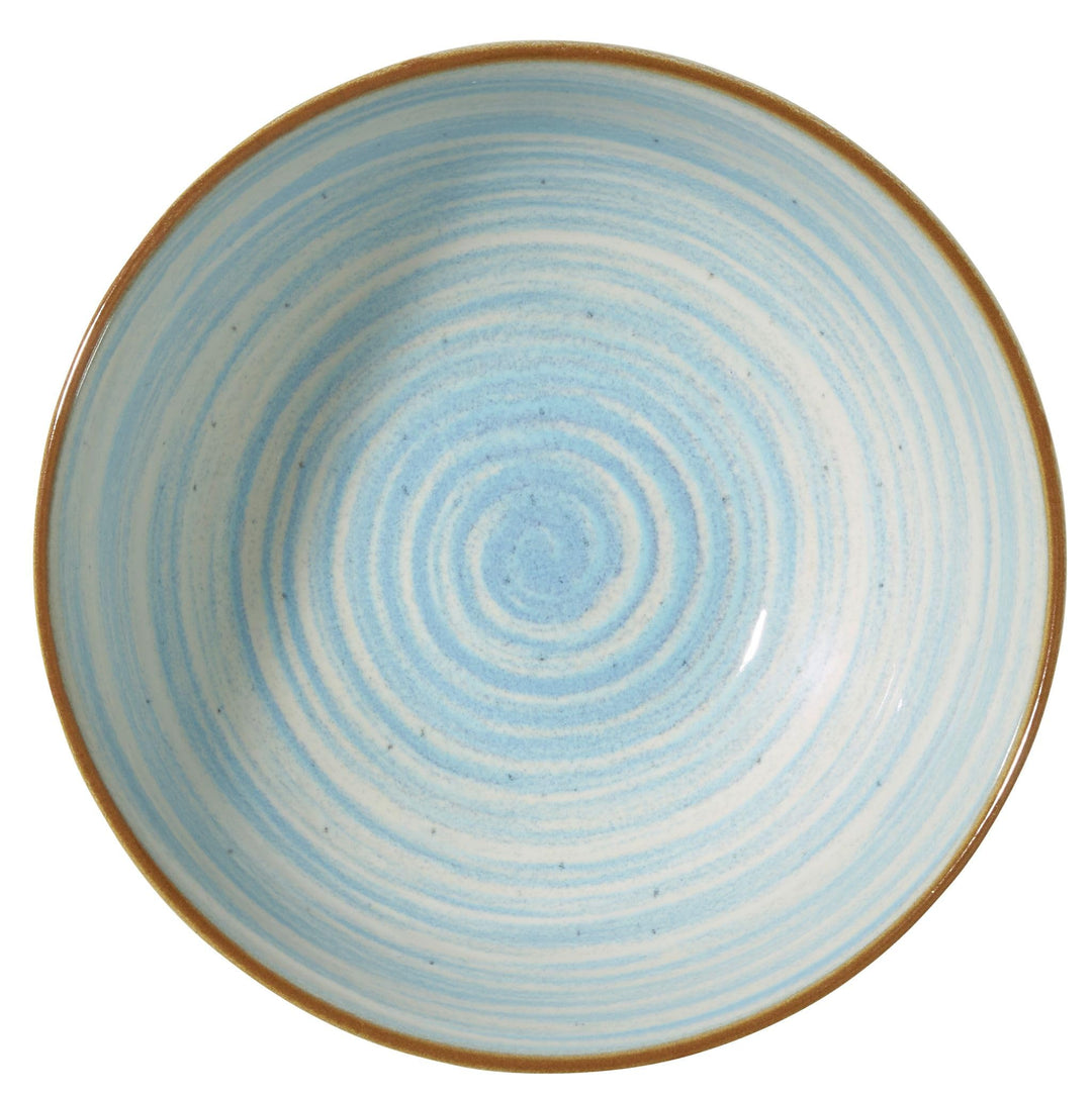 METRO Professional SchŸssel Madleen, Steinzeug, ¯ 16 cm, blau, 6 StŸck