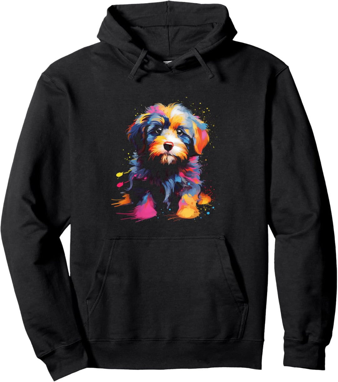 Havaneser Hunde Welpe Pullover Hoodie