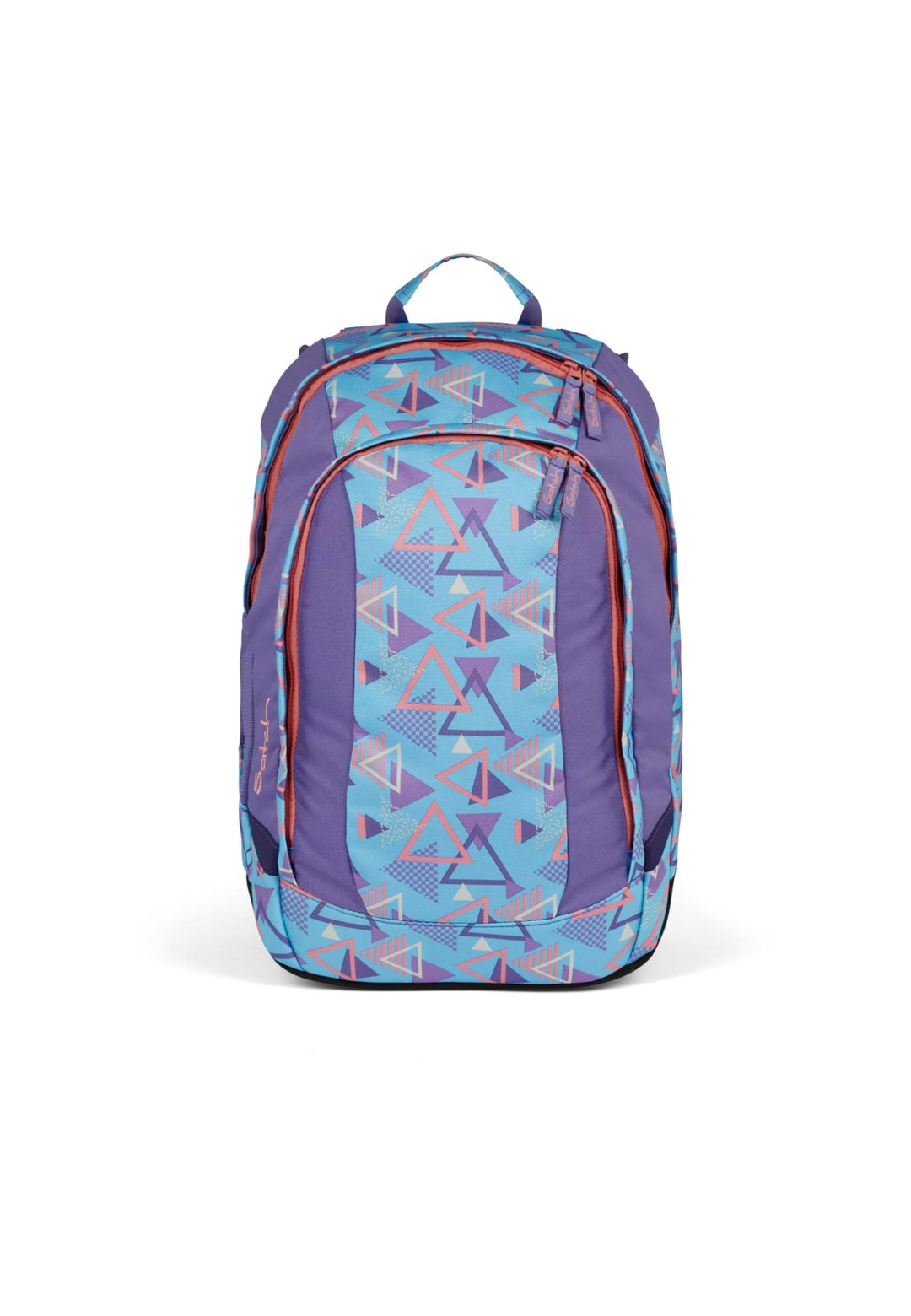 satch air Schulrucksack ab 5. Klasse gepolstert 26L Stauraum standfest Laptopfach 80s Dance - Hellbl