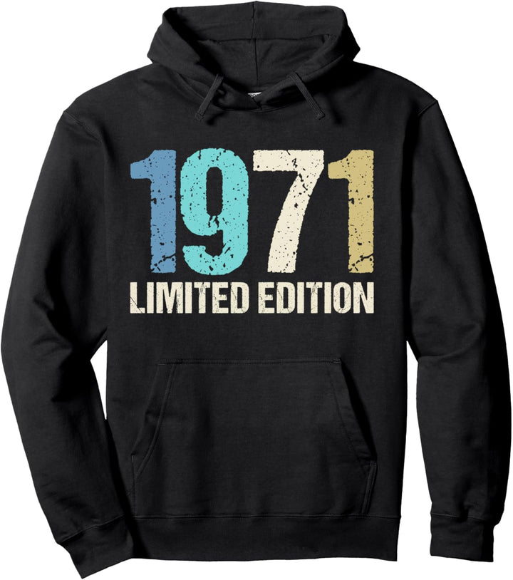 53. Geburtstag Mann Frau 53 Jahre 1971 Deko Lustig Geschenk Pullover Hoodie