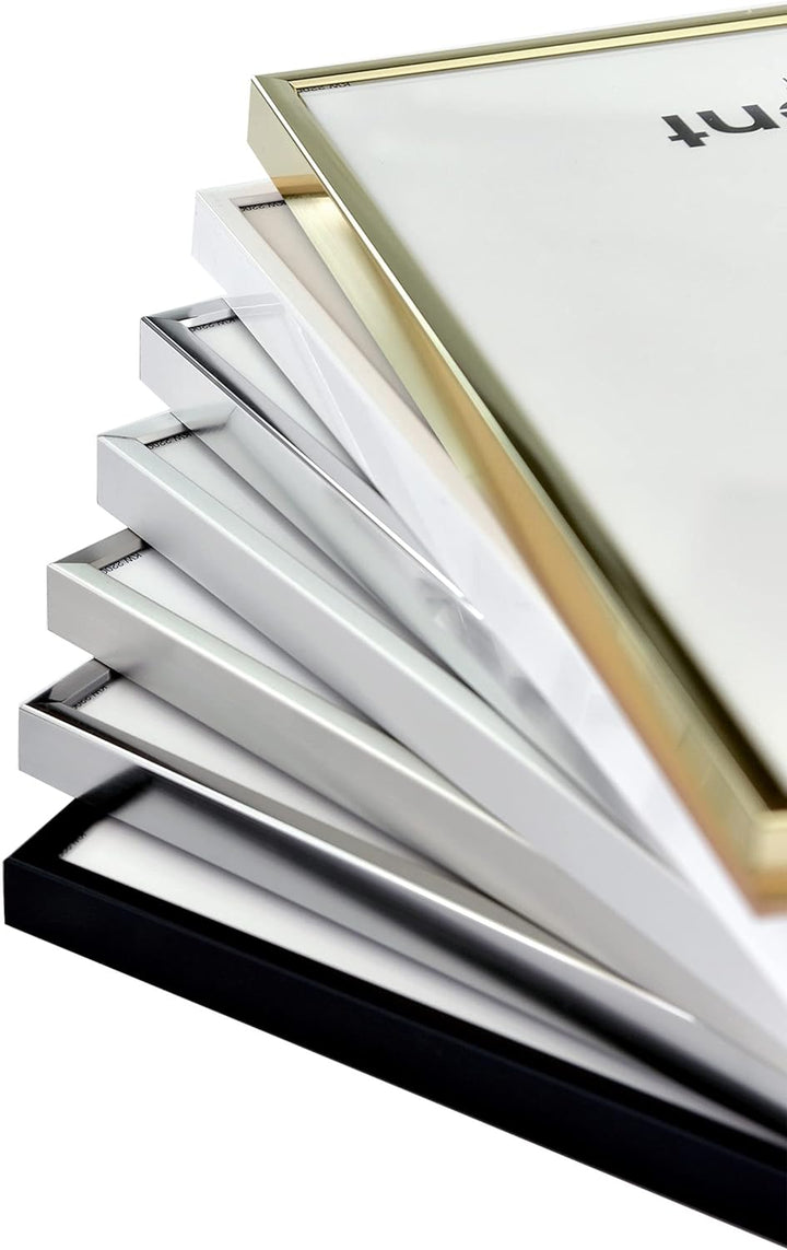 accent by nielsen Aluminium Bilderrahmen Accent, 50x60 cm, Silber Matt 50 x 60 cm Silber Matt, 50 x