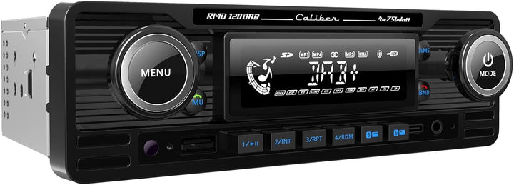 Caliber Audio Technology RMD120DAB-BT-B Autoradio Bluetooth®-Freisprecheinrichtung, inkl.