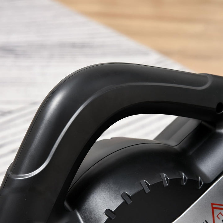 HOMCOM Mini Heimtrainer Pedaltrainer für Beintraining Pedal-Trainer mit LCD-Display Befestigungsgurt