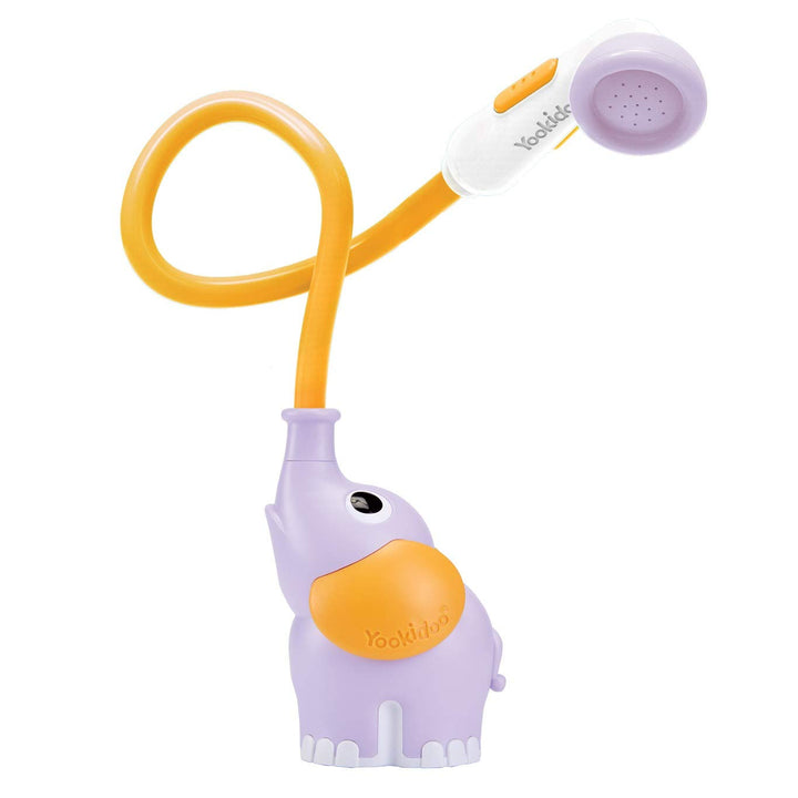 Yookidoo Elephant_shower Babydusche Elefant, Lila Blasslila, Blasslila