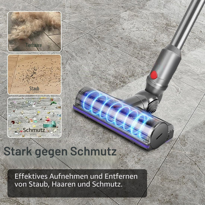 Anti-Tangle-Staubsauger Bodenbürste Zubehör Kompatibel für Dyson V12 Detect Slim, Bürste Ersatzteile