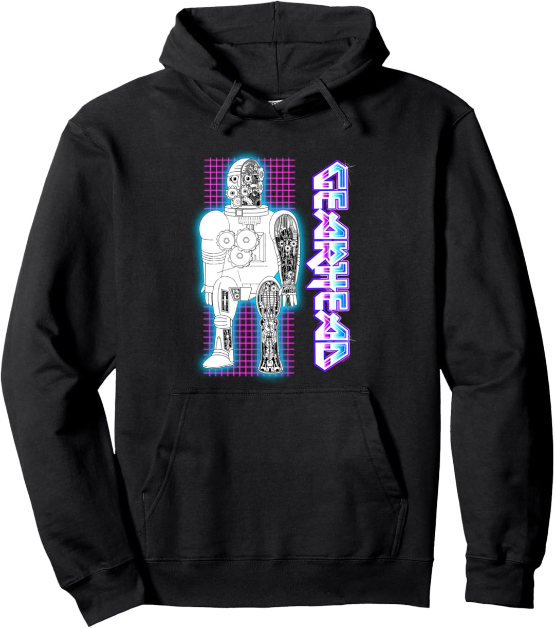 Adult Swim Rick &amp; Morty Gearhead Neon Pullover Hoodie