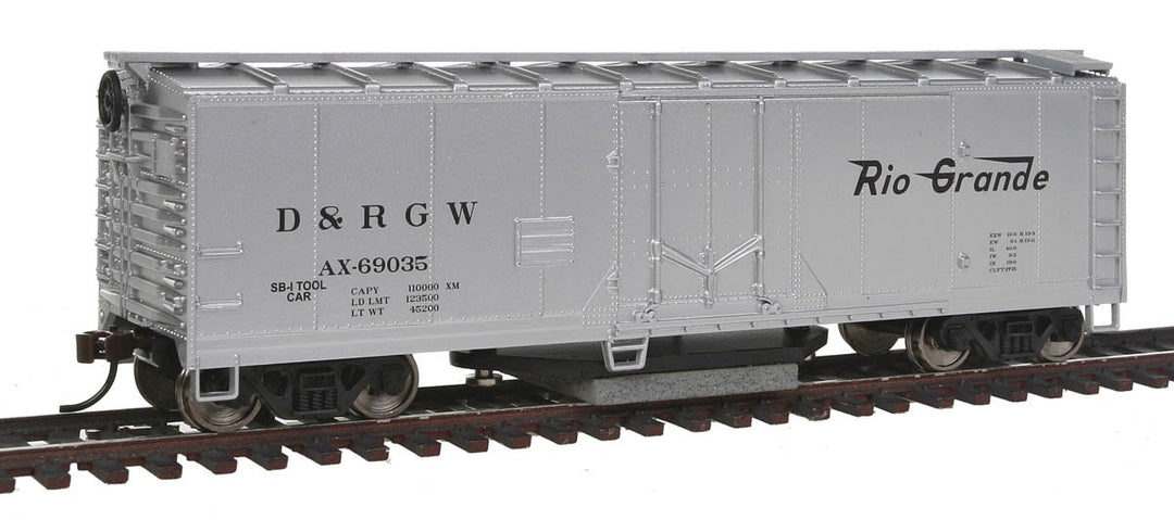 WALTHERS Spur H0 Reinigungswagen Denver & Rio Grande Western