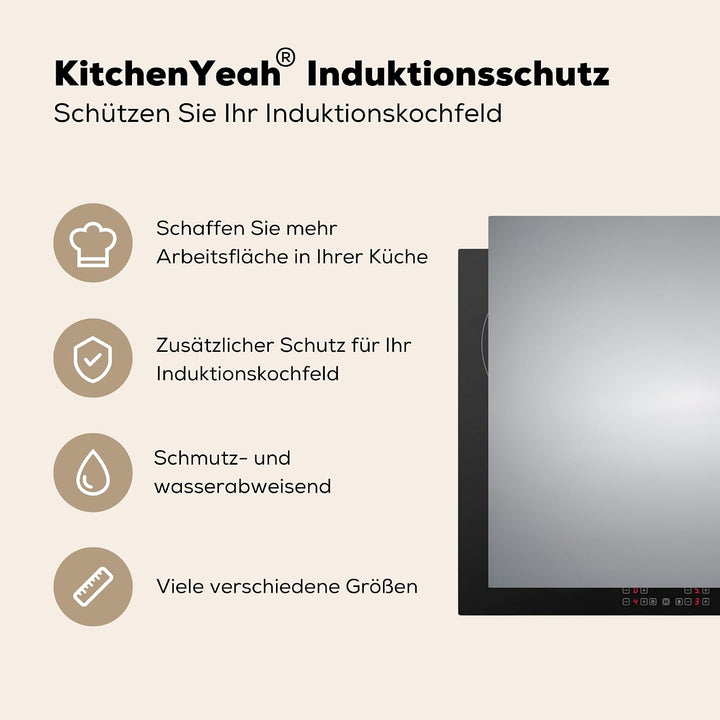 KitchenYeah© Herdabdeckplatte Einteilig Küche Ceranfeld Abdeckplatte Cerankochfeld Abdeckung Indukti