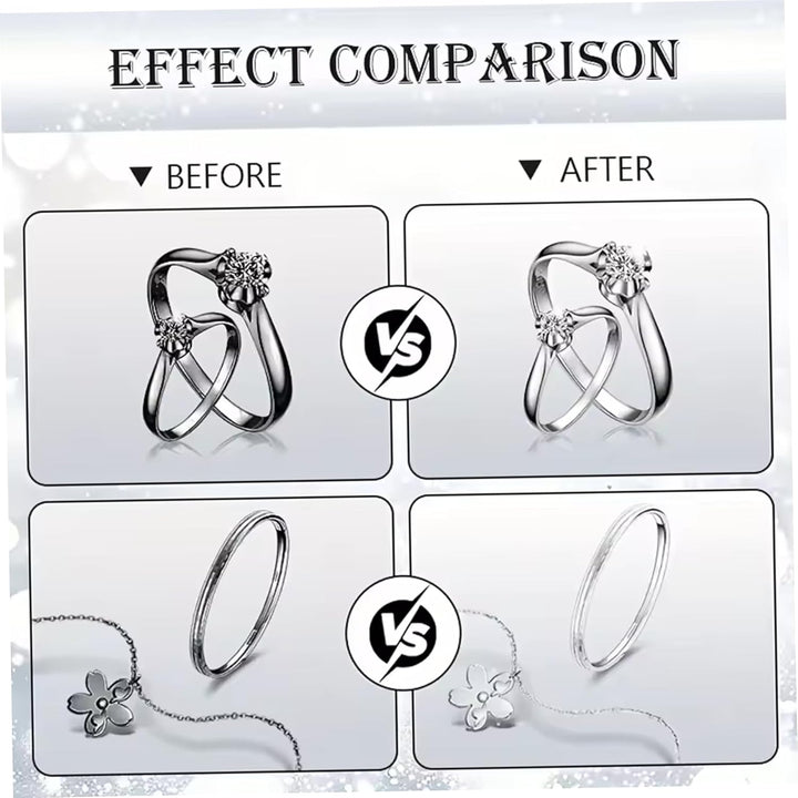Bemonew Jewelry Shield 2er-Pack Schmuckschutzlack transparenter aufpolierbarer Schmuckversiegler zum