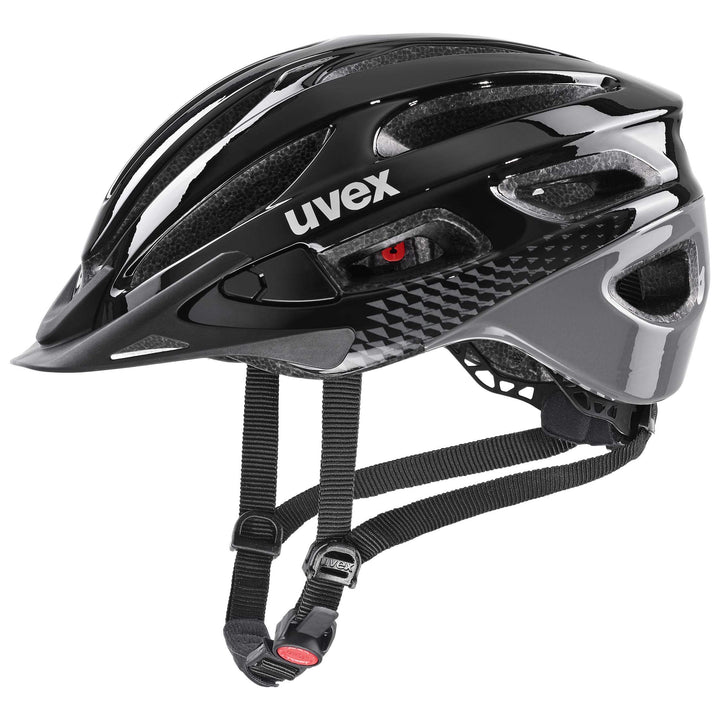 Uvex Unisex-Erwachsene True Fahrradhelm black - grey 52-56 cm, black - grey 52-56 cm