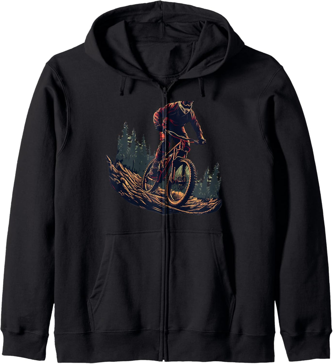 Mountainbike Downhill Enduro Biker Geschenk Kapuzenjacke