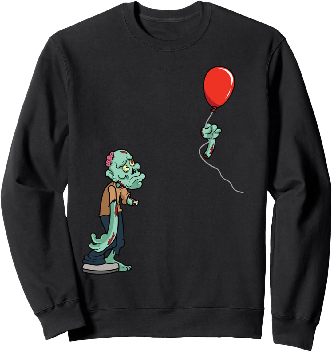 Halloween Funny Zombie Cut Off Arm Ballon Körperteil Gesche Sweatshirt