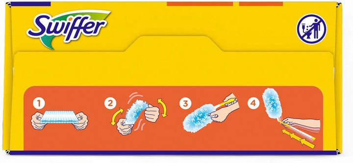 Set Swiffer® Staubmagnet XXL Teleskopgriff + 1 Handgriff + 14 Tücher