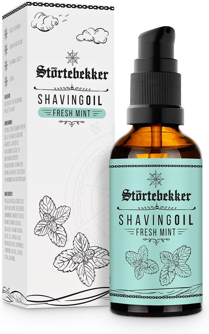 Störtebekker® Premium Rasierhobel All-in-one Set - inkl. Rasierpinsel, Rasierseife, Rasierschale, Ra