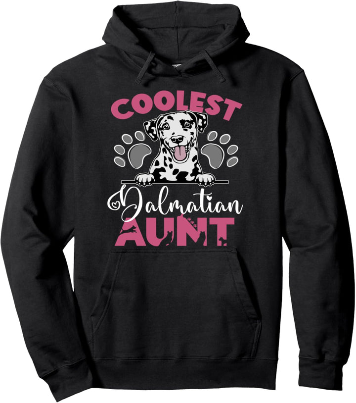 Coolest Dalmatiner Tante Design für Hundebesitzer Pullover Hoodie