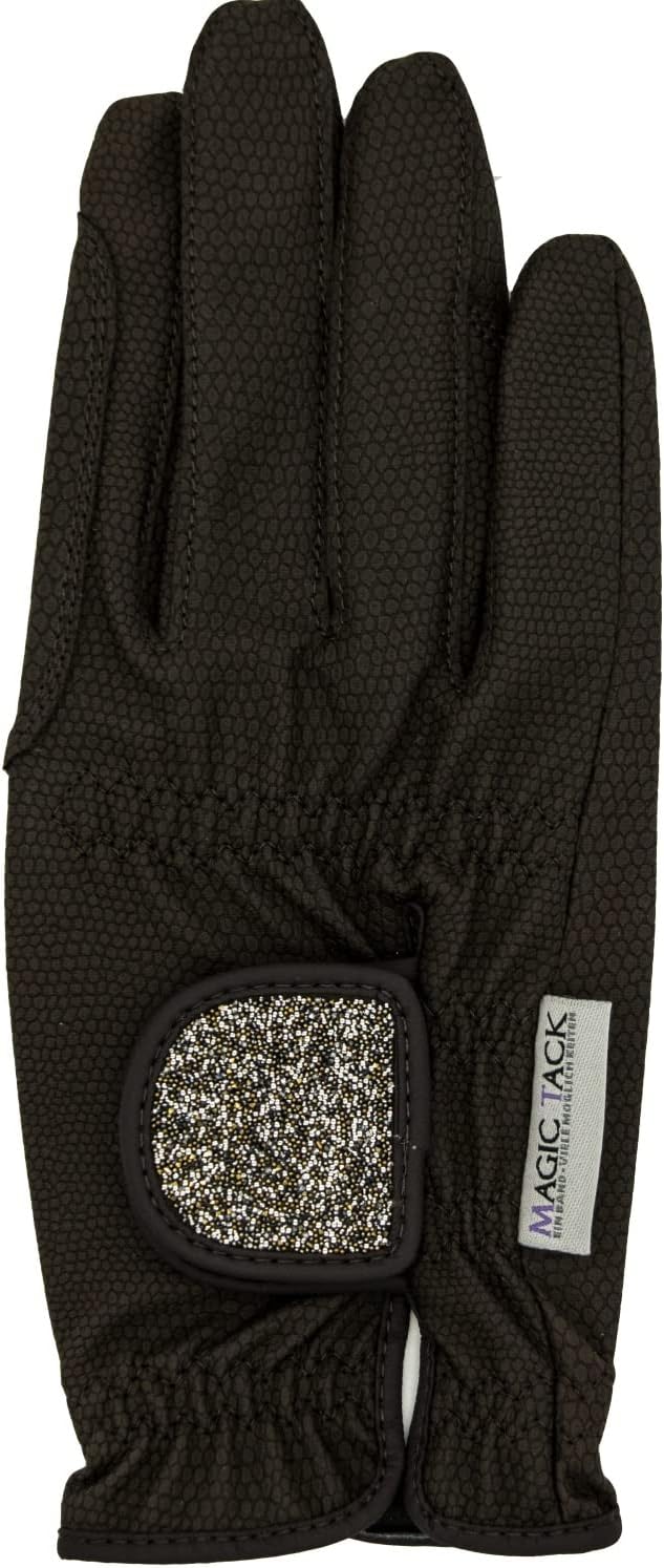 haukeschmidt Unisex Reithandschuh A Touch of Magic Mokka 8, Mokka 8