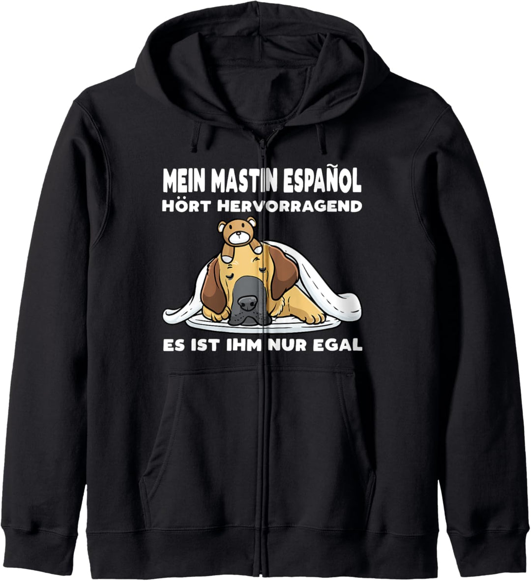 Mastin Espanol Hund Mit Kuscheltier Kapuzenjacke