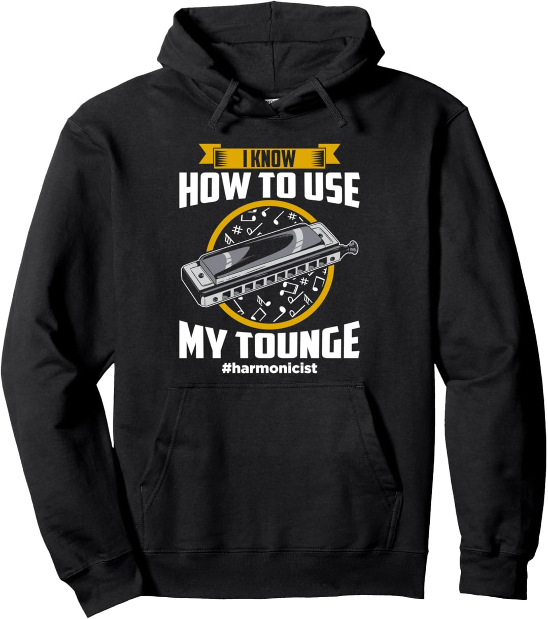 Mundharmonika, spielt für Mundharmonika, Lehrer Pullover Hoodie