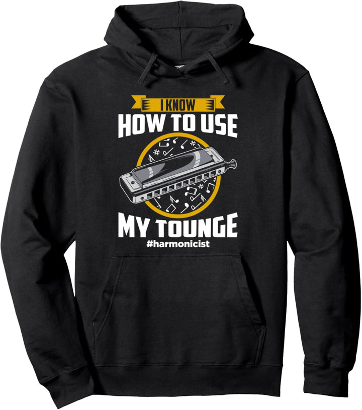 Mundharmonika, spielt für Mundharmonika, Lehrer Pullover Hoodie