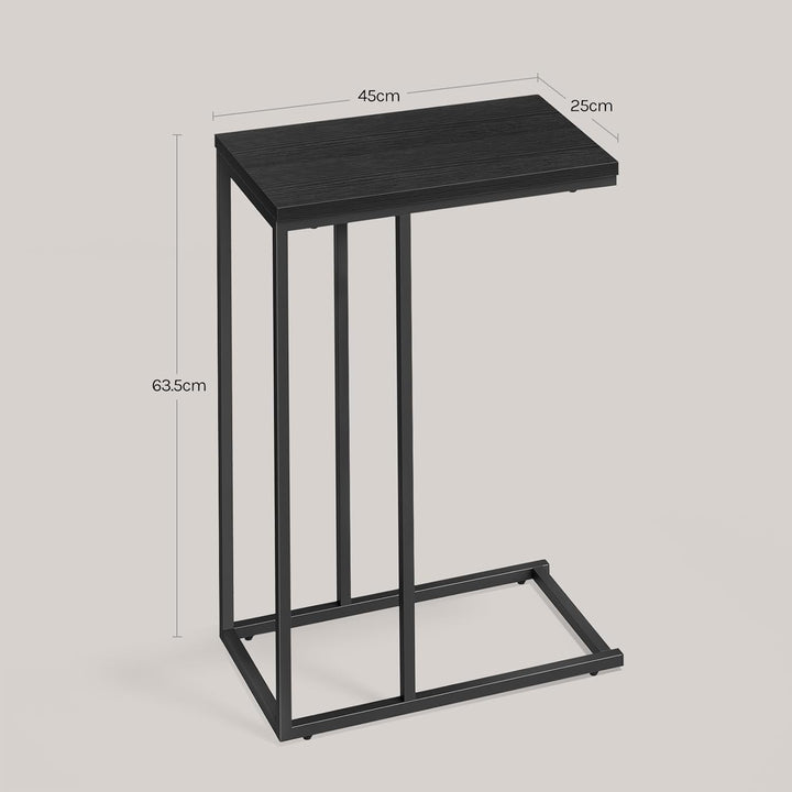 WOLTU Beistelltisch 2er Set Kaffeetisch Couchtisch Sofatisch Nachttisch Betttisch Laptoptisch, Geste