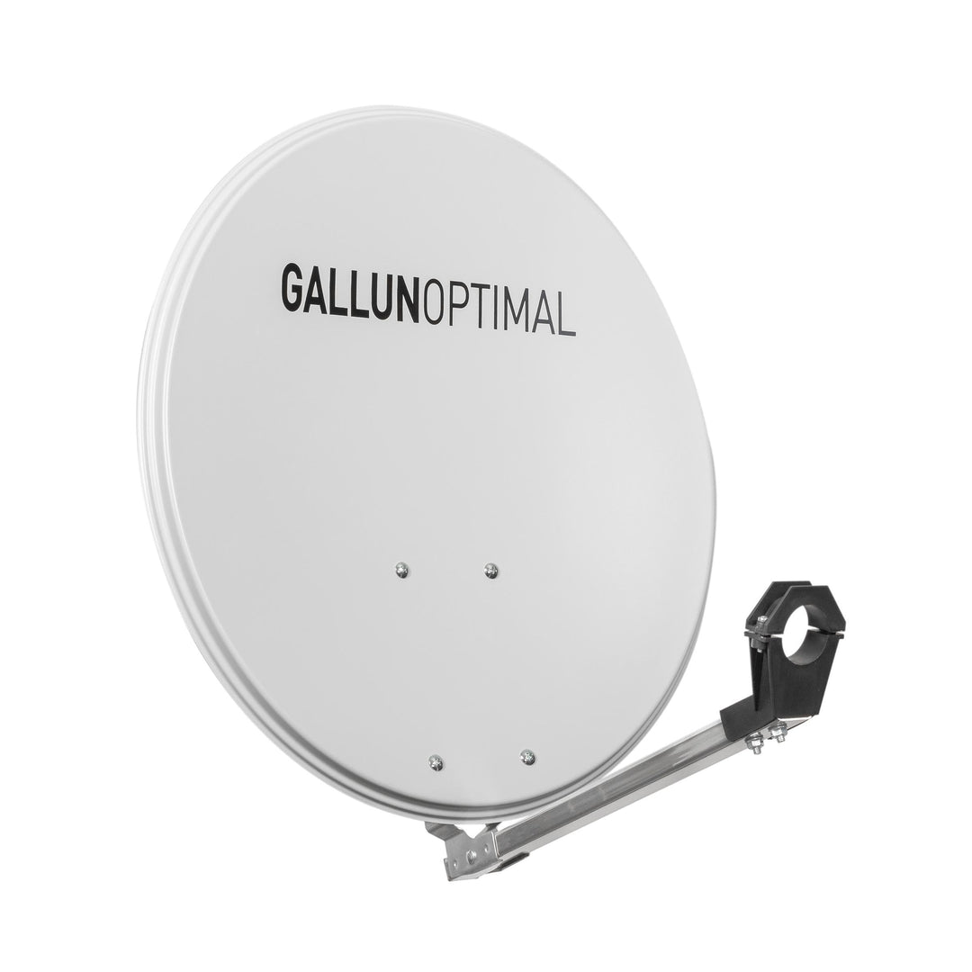 GALLUN 60cm Standard-Type ALU Parabolantenne hellgrau grey, grey