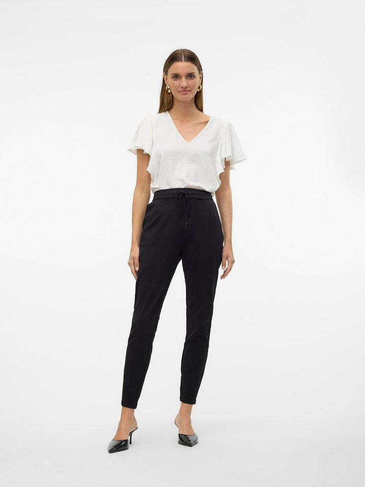 VERO MODA Womens Black Trousers