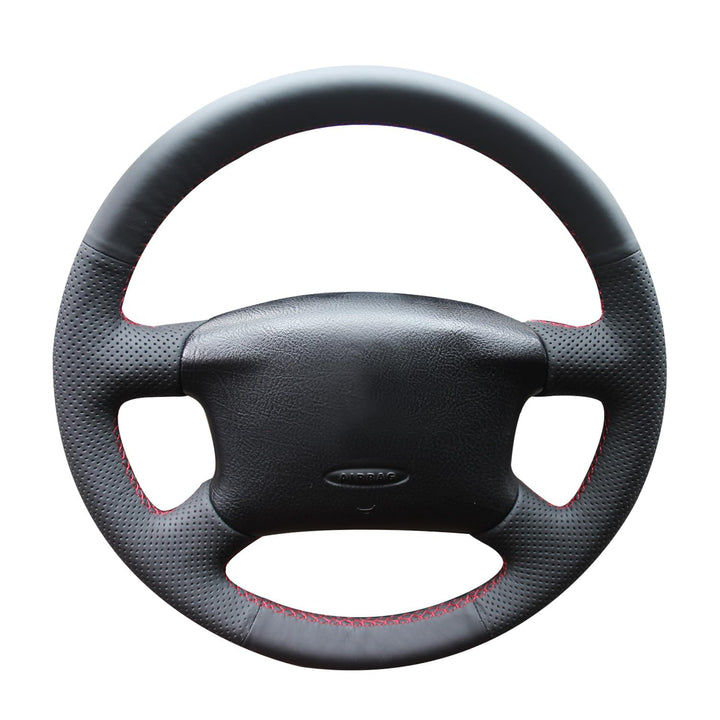 MEWANT Lenkradbezug für Golf 4 für Passat B5 für Variant für Sharan für Bora T4 T5 Lenkradhülle aus