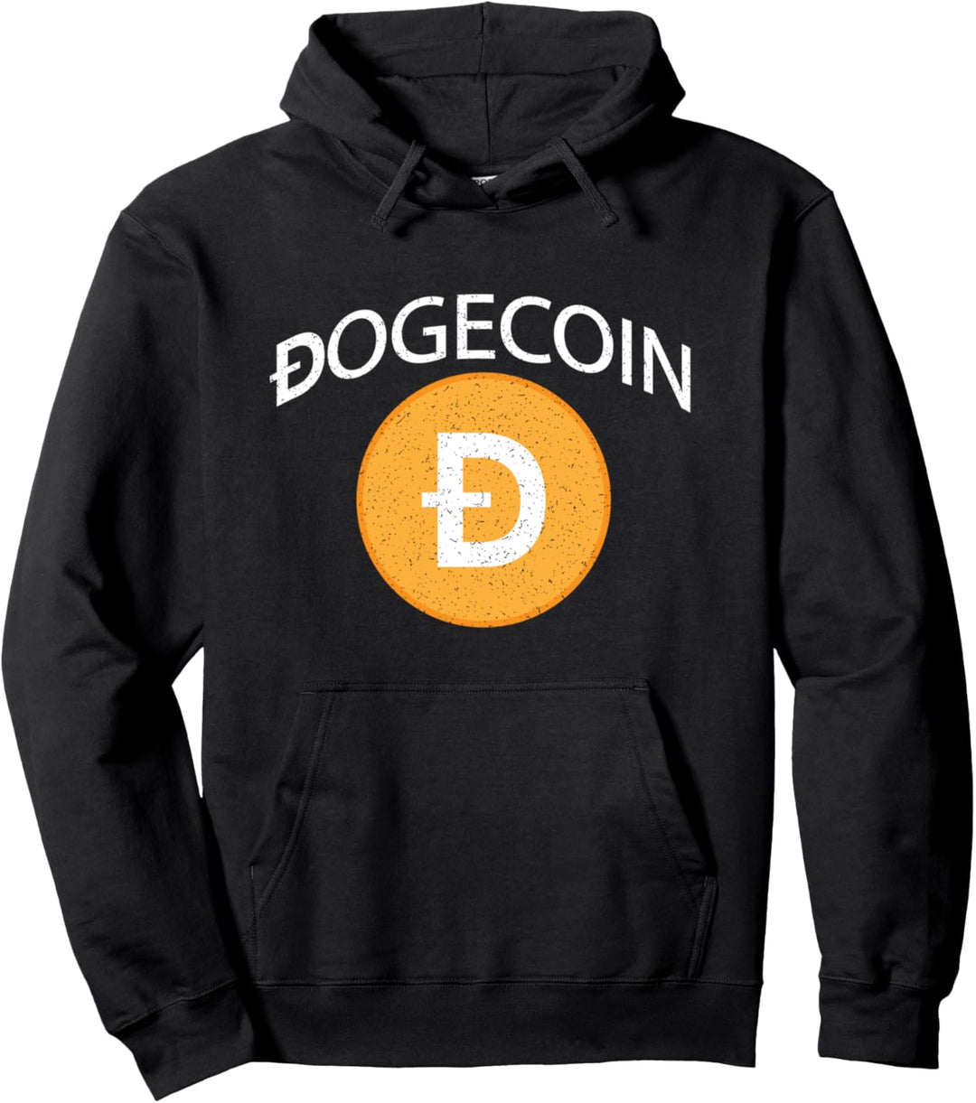 Dogecoin Crypto Pullover Hoodie