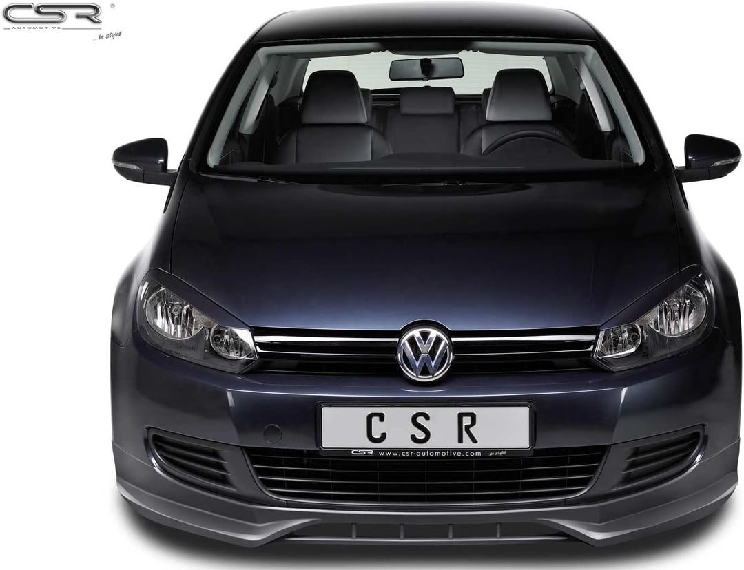 CSR-Automotive Scheinwerferblenden Kompatibel mit/Ersatz für VW Golf 6 SB030-G