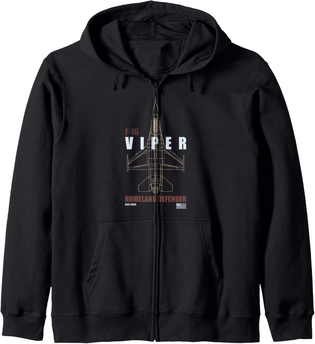 F-16 Viper Kapuzenjacke
