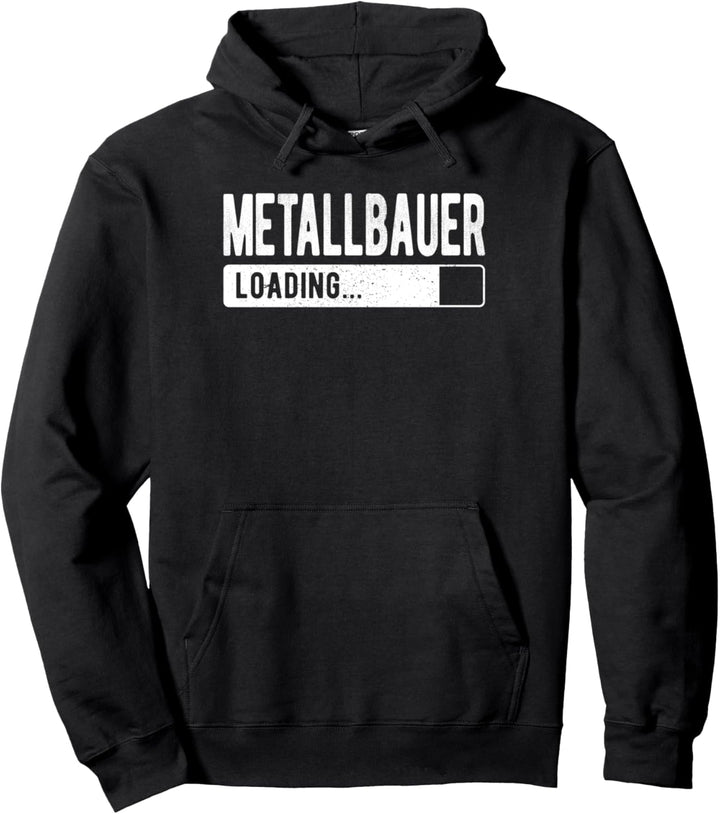Werdender Metallbauer Abschluss Ausbildung Schlosser Pullover Hoodie
