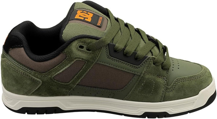 DC Shoes Court Graffik Se, Damen Sneaker 40.5 EU 310 Oliven Offwhite, 40.5 EU 310 Oliven Offwhite