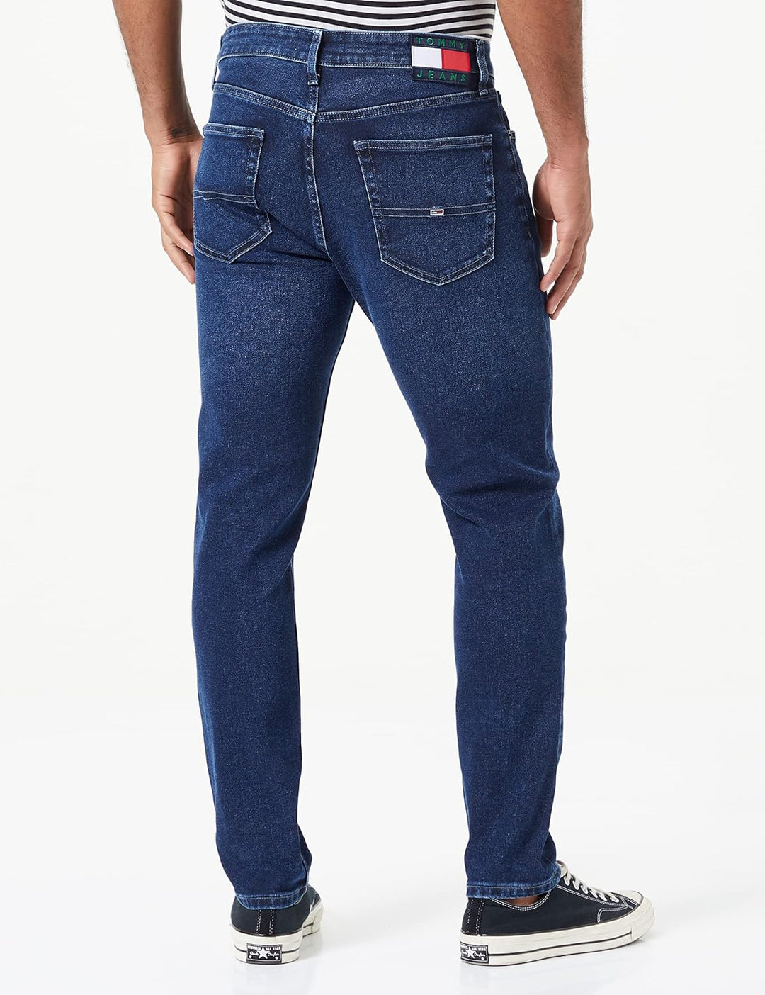 Tommy Jeans Herren Hose 28W / 36L Denim Black, 28W / 36L Denim Black