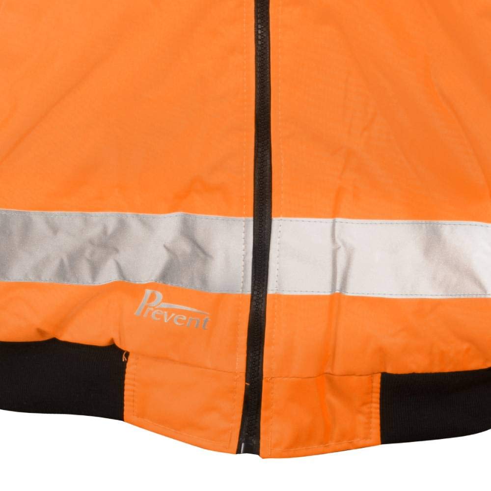 Prevent Warnschutz-Pilotenjacke 174OA, leuchtorange, Gr. XL, XL