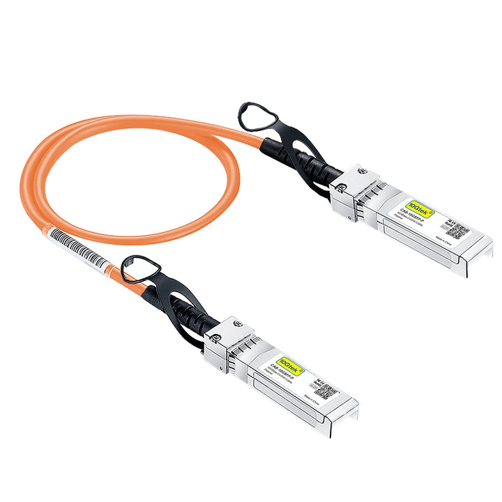 [Orange] Farbiges 10G SFP+ DAC-Kabel – Twinax-SFP-Kabel für Ubiquiti UniFi-Geräte, 0,3 m 0.3m orange