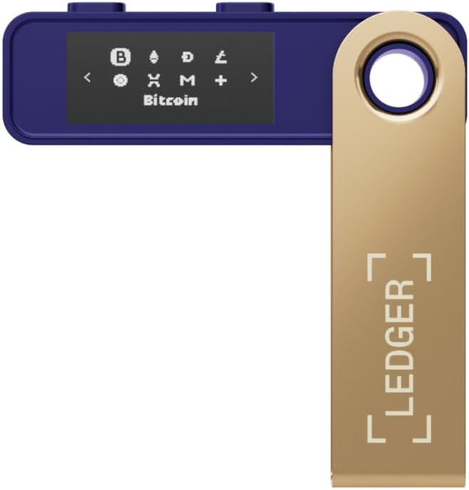 Ledger Nano S Plus-Hardware-Wallet (Ferrofuchsie) – zum Schutz von Kryptos, NFTs und Token (Nur für