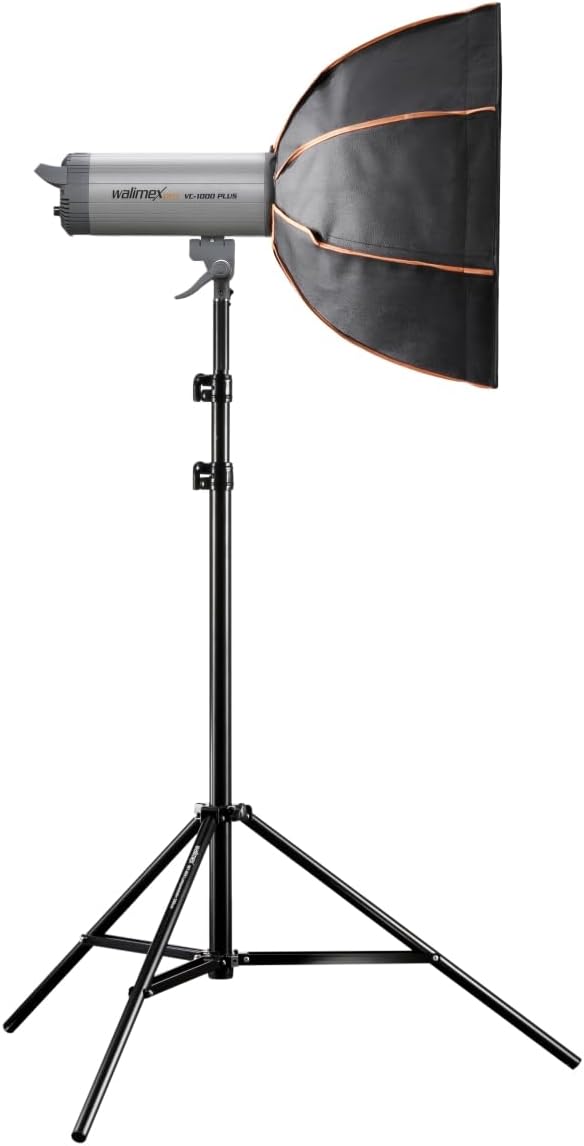 Walimex pro Octagon Softbox Plus Orange Line 60 ohne Adapter, ohne Adapter
