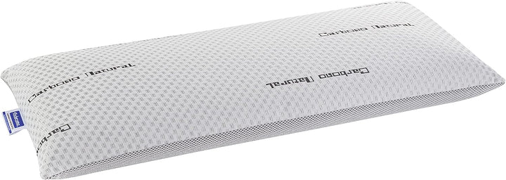 Todocama Viskoelastisches Kopfkissen, natürlicher Kohlenstoff 80 cm, 80 cm