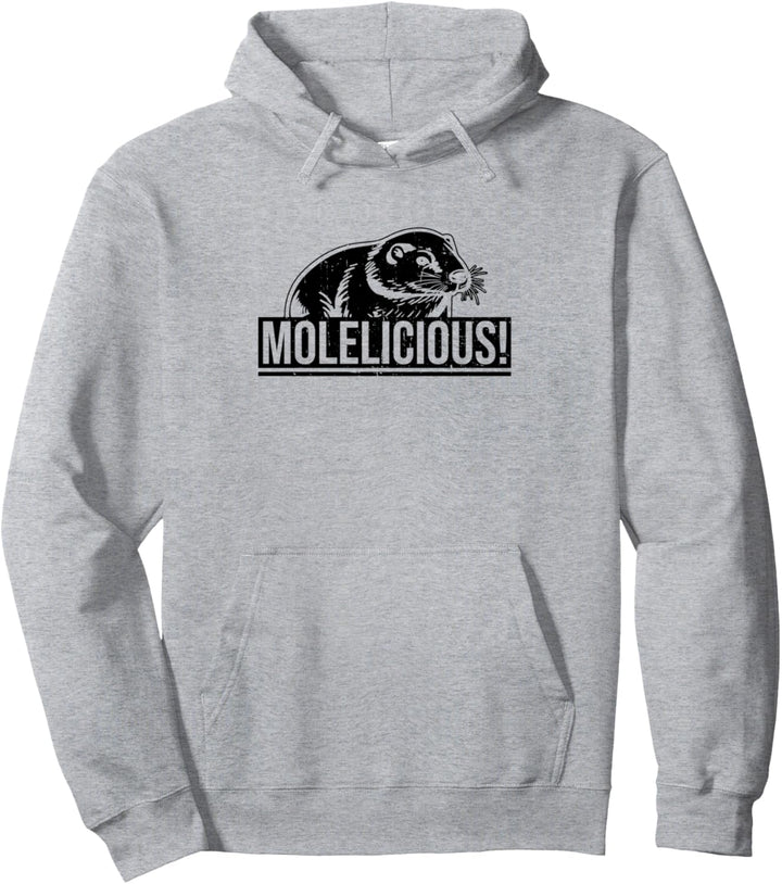 Molelicious Lustige Gartenarbeit Nagetiere Tiere Pullover Hoodie