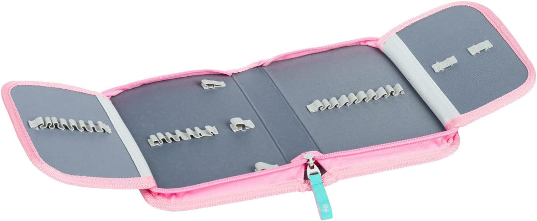 Baagl Schulranzen Mädchen Set 3 Teilig, Zippy Schultasche für 1. Klasse, Grundschule Ranzen Torniste