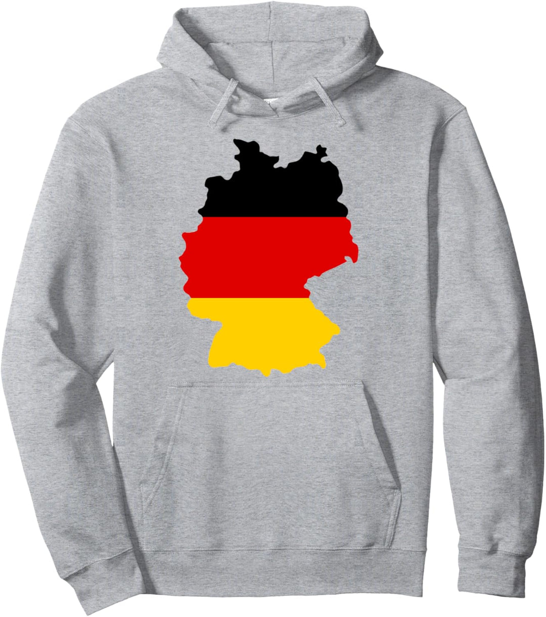 Deutsche Flagge Deutschland Karte Geschenk Pullover Hoodie