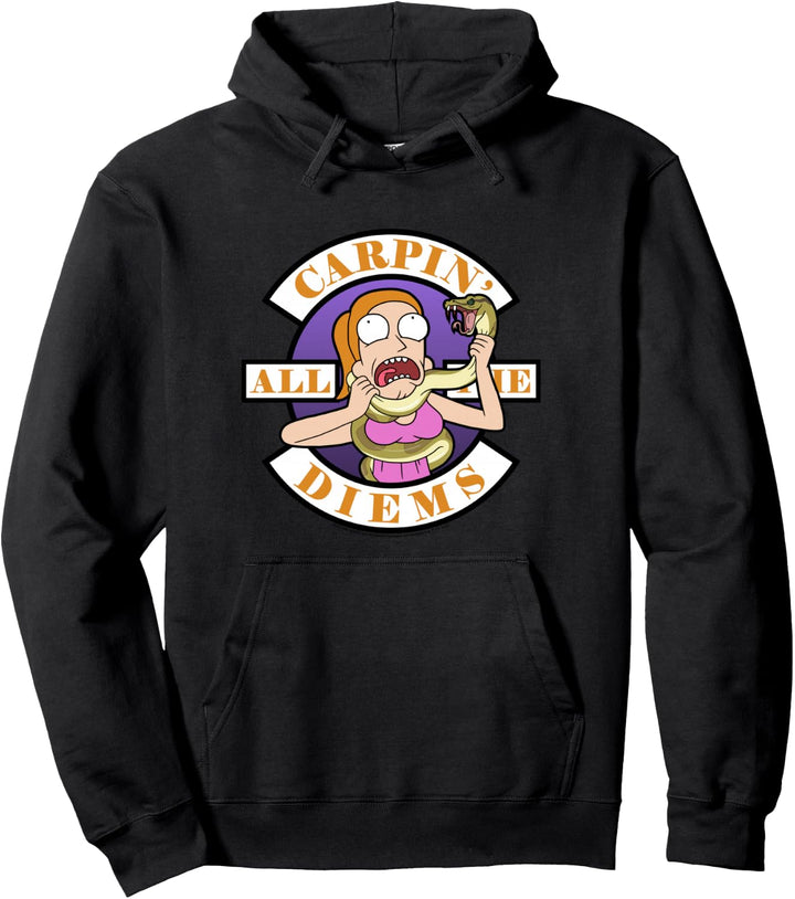 Rick and Morty Carp En All Them Diems Pullover Hoodie