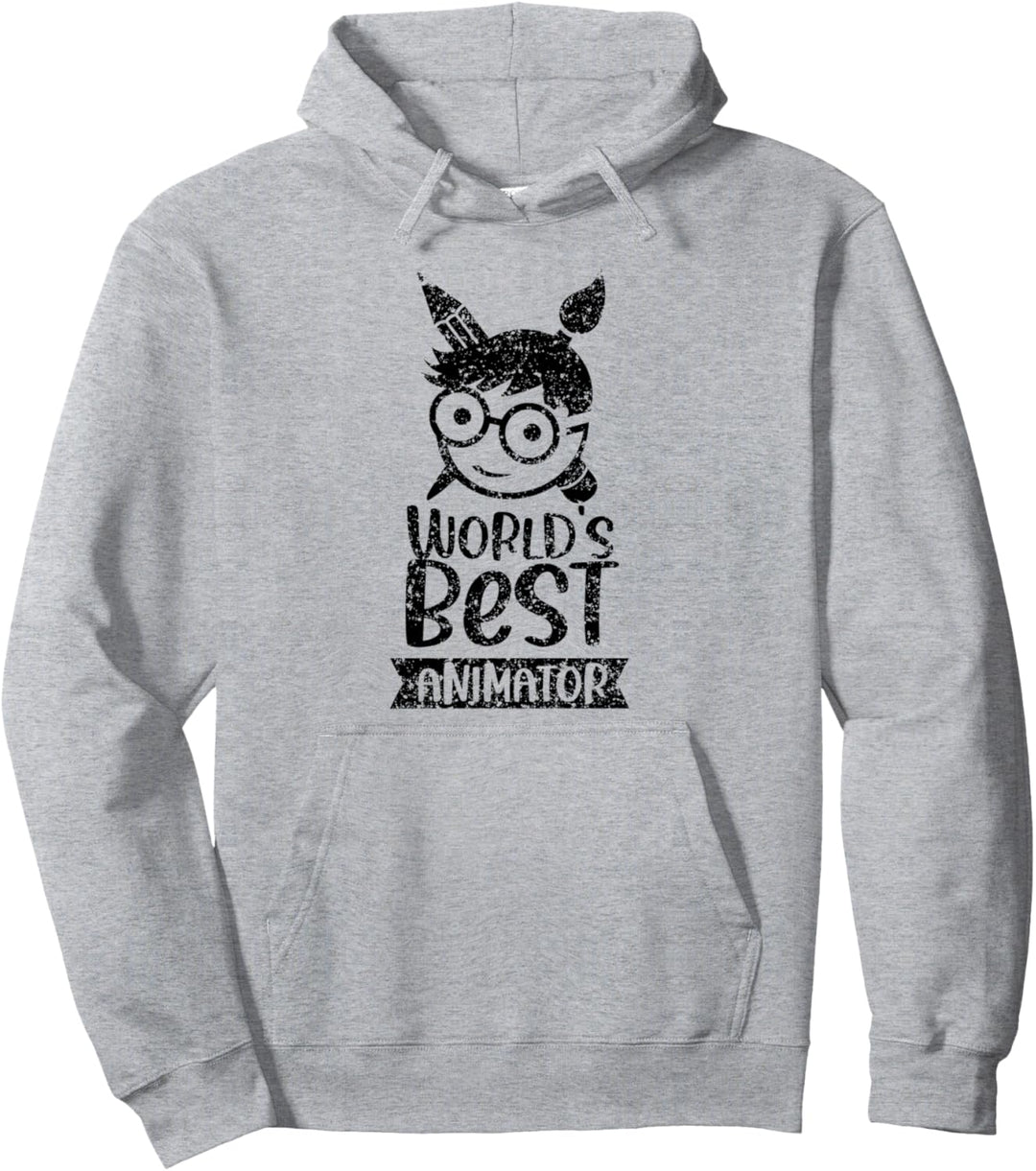 Der weltbeste Animator Team Job Animation Animate Pullover Hoodie