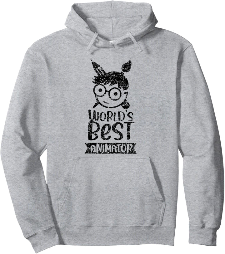 Der weltbeste Animator Team Job Animation Animate Pullover Hoodie