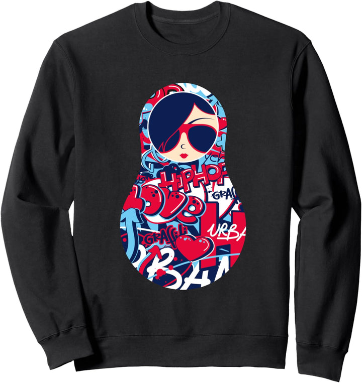 Matroschka Nina / Graffiti / Urbanstyle / Hiphop / StreetArt Sweatshirt