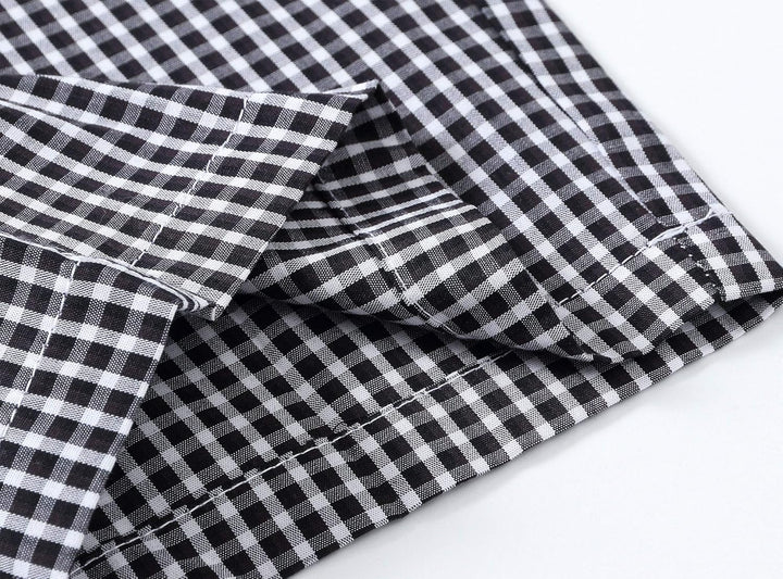 Herren 3er Pack Schlafanzughose Kurz Baumwolle Kariert Pyjamahose Shorty Sommer Nachtwäsche Schlafsh