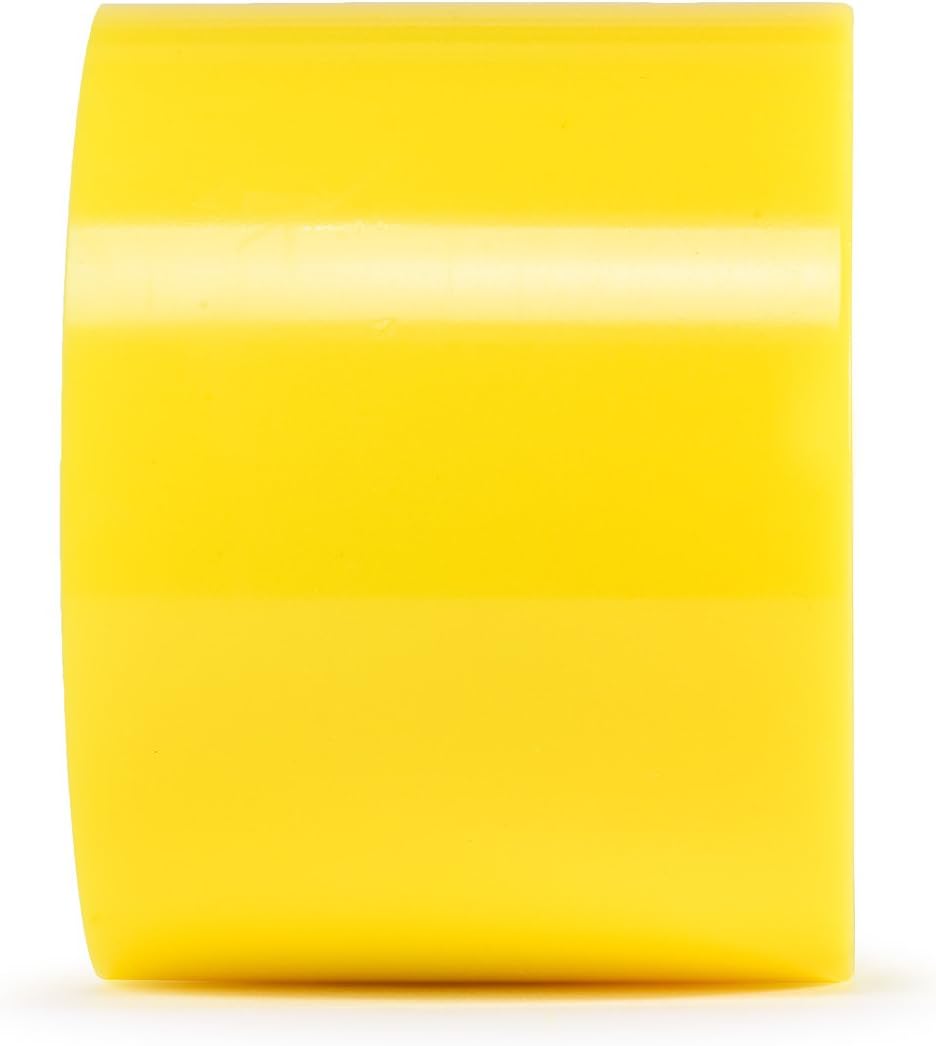 Orangatang 4 President 70 mm 86a Cruising Longboard Skateboard Wheels (Yellow, Set of 4) Druck7 70,