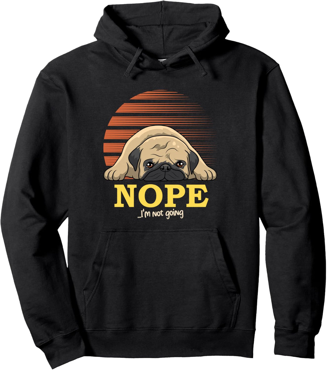 Mops Pullover Geschenk Damen Herren Kinder Kapuzen Pullover Hoodie